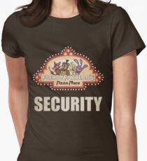 Five Nights at Freddy's - FNAF - Freddy Fazbear's Security Logo Women's Fitted T-Shirt
