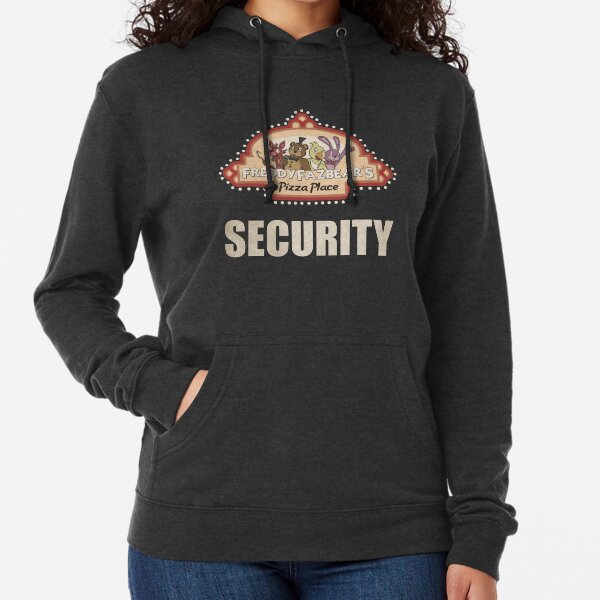 Five Nights at Freddy's - FNAF - Freddy Fazbear's Security Logo Lightweight Hoodie