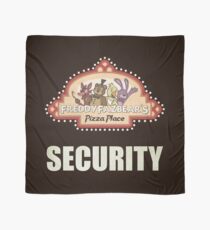 Five Nights at Freddy's - FNAF - Freddy Fazbear's Security Logo Scarf