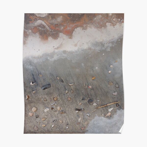 Cocoa Beach with Cocoa Beach Shells 1 Poster