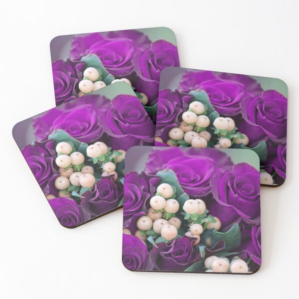 Item preview, Purple roses bouquet designed and sold by MelKowasic.