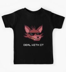 Fünf Nächte im Freddy's - FNAF - Foxy - Deal mit ihm (weiße Schrift) Kinder T-Shirt