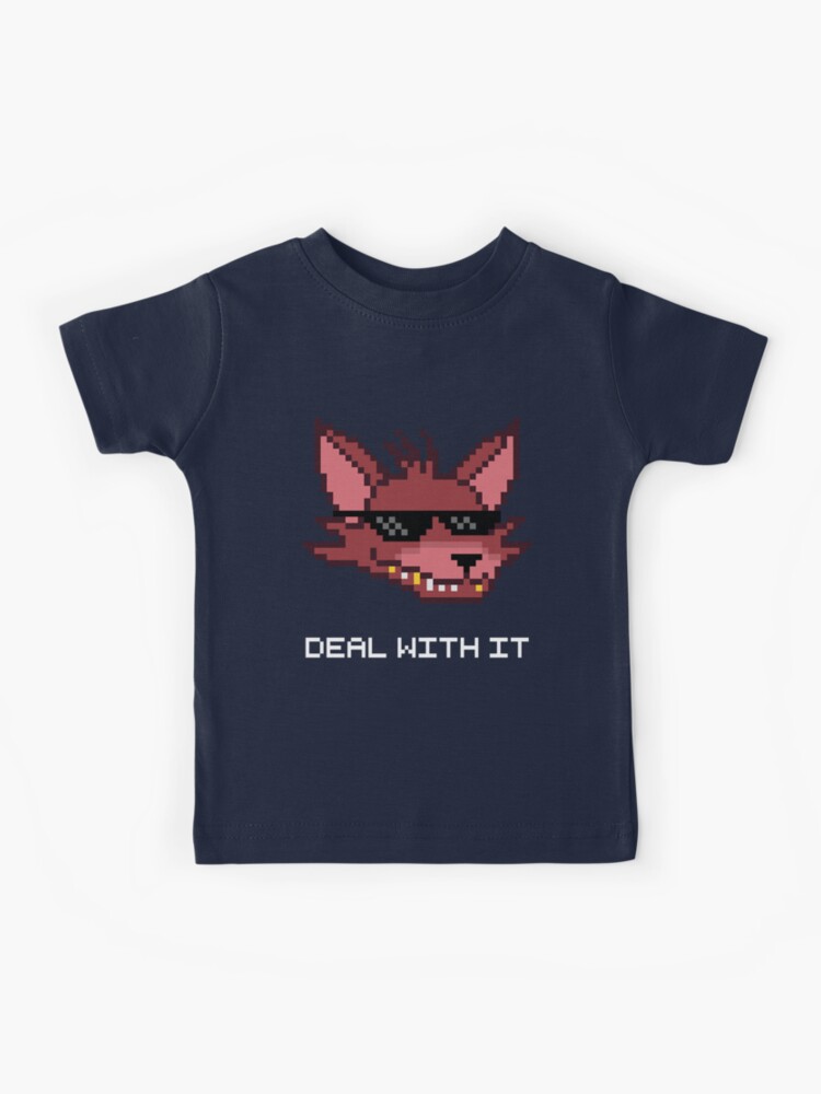for Foxy With at Shirt It Nights Kaiserin FNAF - - - Kids Redbubble Sale by Freddy\'s Five Font)\