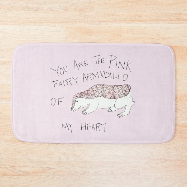 Item preview, The Pink Fairy Armadillo designed and sold by Emma Tessler.