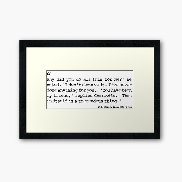 Item preview, Charlotte's Web - E.B. White designed and sold by ceeoh.