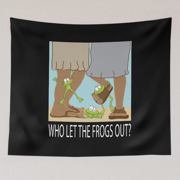 Item preview, Passover Who Let The Frogs Out Funny Shirt designed and sold by Eileen Morris.