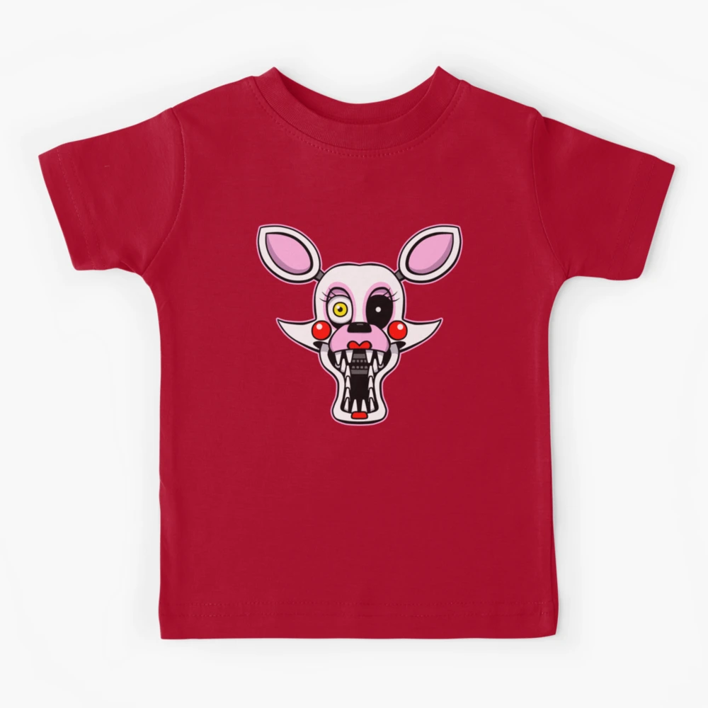 Game Five Nights at Freddy's Mangle Anime Black T-shirt Unisex Tee Tops  Cosplay