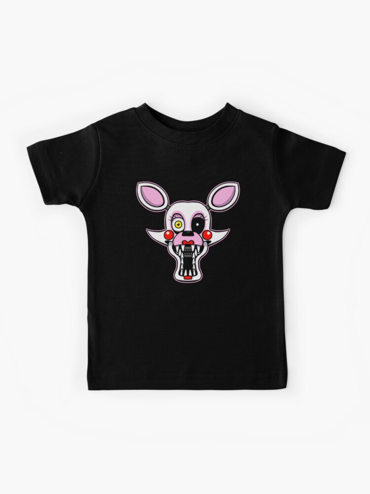 Game Five Nights at Freddy's Mangle Anime Black T-shirt Unisex Tee Tops  Cosplay