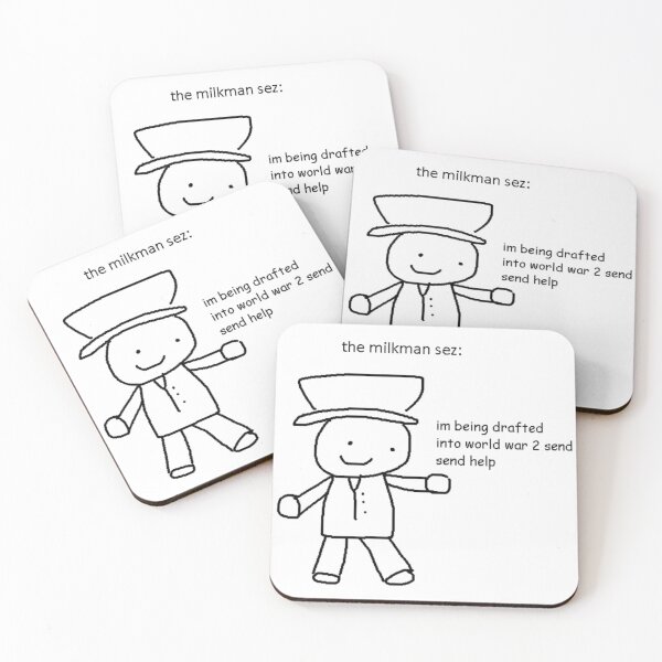 Item preview, Milk Man Getting Drafted designed and sold by hbabambington.