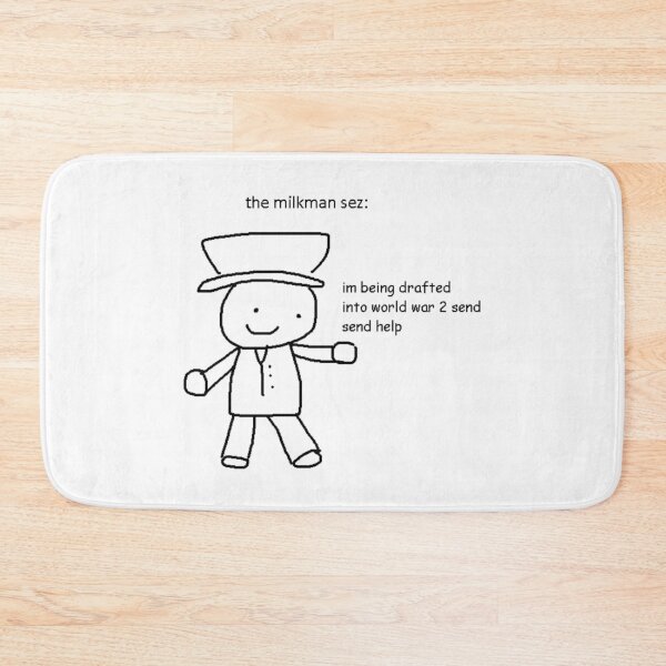Item preview, Milk Man Getting Drafted designed and sold by hbabambington.