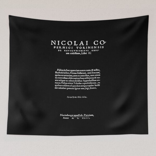 Item preview, Nicolaus Copernicus Revolutionibus Astronomy Science designed and sold by Creekman Designs.