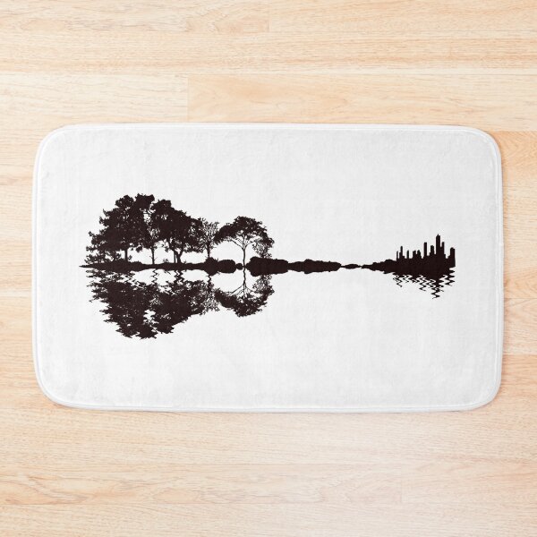Item preview, Guitar tree forest Slim Fit T-Shirt designed and sold by yani69.