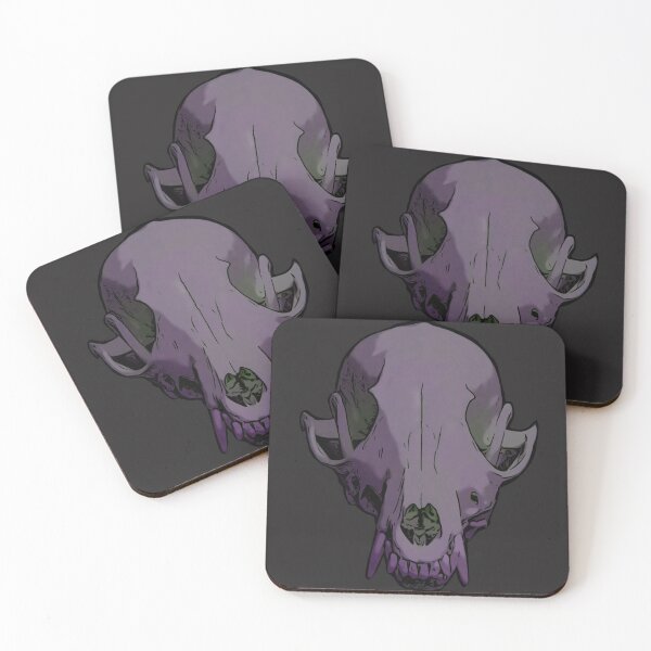 Item preview, Lavender Fox Skull Graphic Little Shop of Oddities designed and sold by Little Shop  of Oddities.