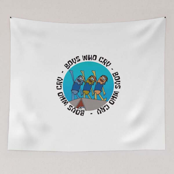 Item preview, Boys Who Cry Band Sticker designed and sold by shawnabell99.
