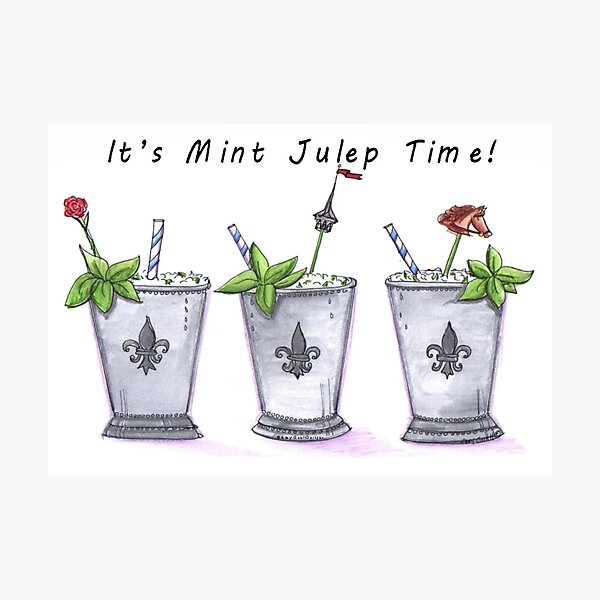 Item preview, It's Mint Julep Time! designed and sold by lulabelldesigns.