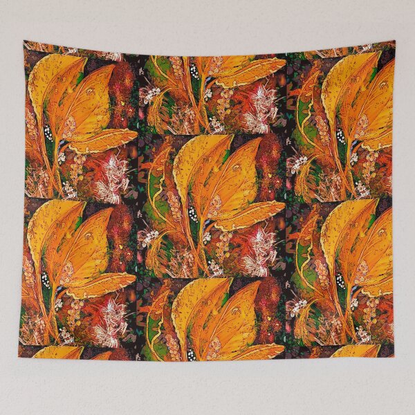 Item preview, Orange leaves designed and sold by Julia Grammer-Begley.