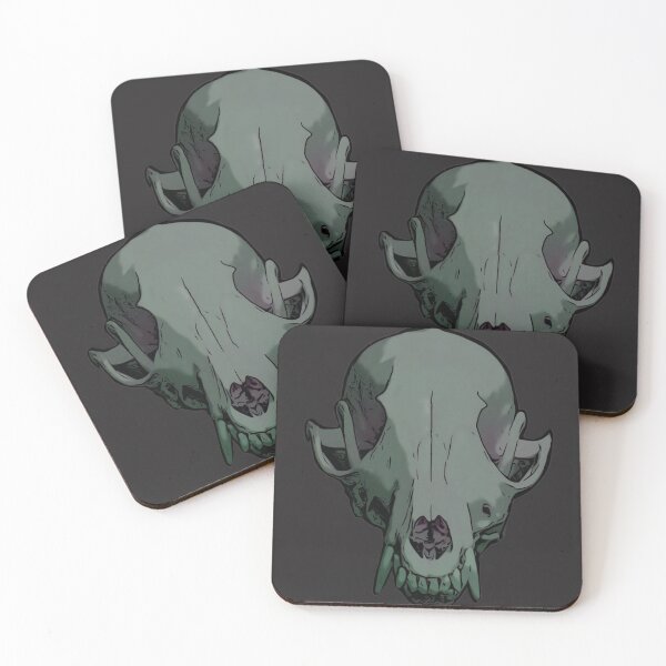 Item preview, Withered Zombie Fox Skull Graphic Little Shop of Oddities designed and sold by Little Shop  of Oddities.