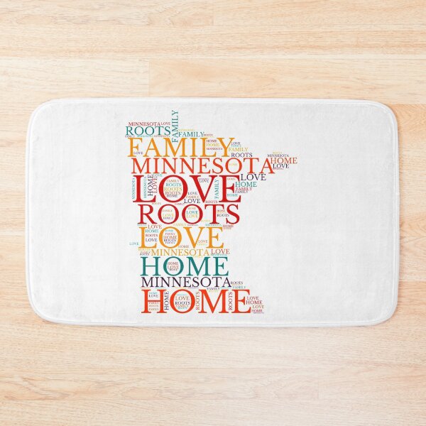 Item preview, Minnesota State Home, Love, Roots and Family Map designed and sold by marosharaf.