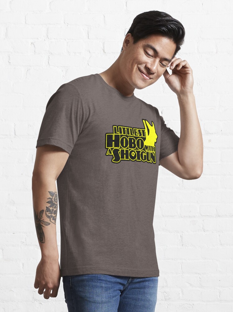 Alternate view of Littlest Hobo with a Shotgun Essential T-Shirt