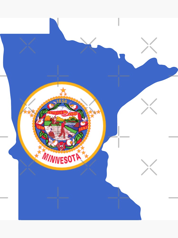 Minnesota Seal Souvenir Standard Postcard