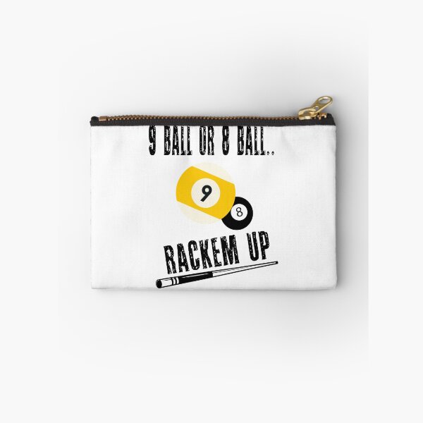 Artikelvorschau, 9 Ball oder 8 Ball Rackem up Lustiges Pool Spieler Billard Geschenk entworfen und verkauft von sols.