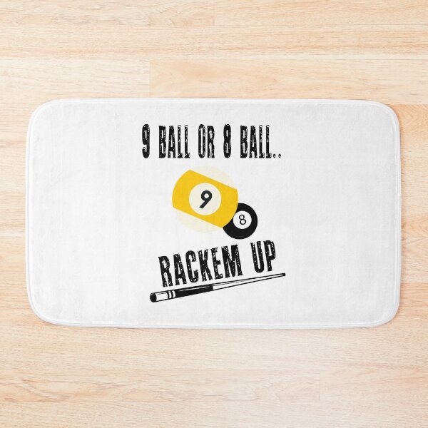 Artikelvorschau, 9 Ball oder 8 Ball Rackem up Lustiges Pool Spieler Billard Geschenk entworfen und verkauft von sols.