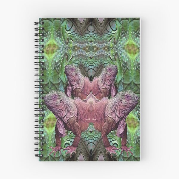 Item preview,  TROPICAL GREEN & RUSTY  FLORIDA IGUANAS DECORATIVE COLLAGE designed and sold by sharlesart.