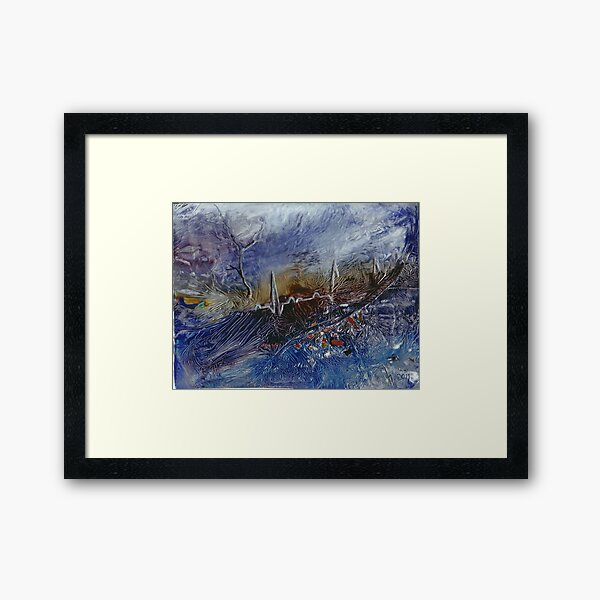 Heartbeat rhythm... Gerahmter Kunstdruck