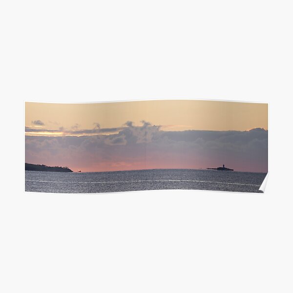 Iron Pot Lighthouse at Dawn Poster