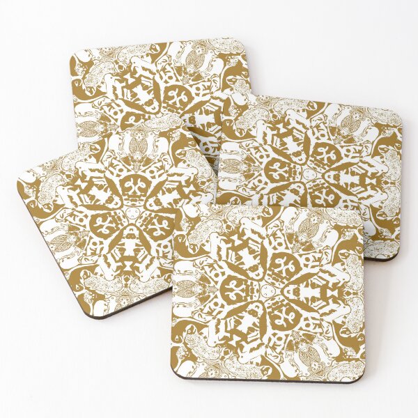 Item preview, Interlocking Animal Pattern designed and sold by SaltCitySage.