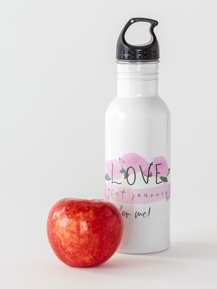 Alternate view of Love that Journey for me! Water Bottle