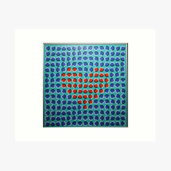 Aperçu de l'œuvre Onde d'illusion d'optique créée et vendue par tawanmaurice.