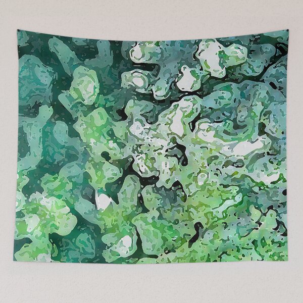 Item preview, Abstract Lichen #2 designed and sold by WanderingMogwai.