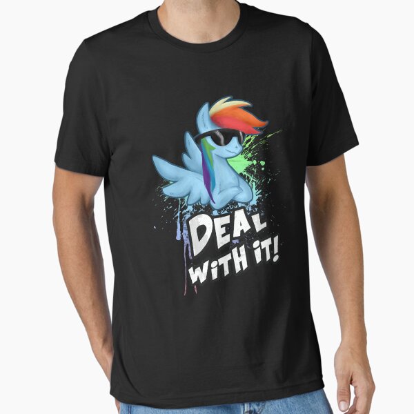 Item preview, My Little Pony - MLP - Rainbow Dash - Deal With It designed and sold by Kaiserin.