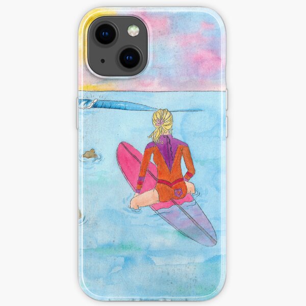 Sandtracks Surfer Girl iPhone Soft Case
