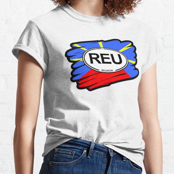 Reunion, Reunion Flag Classic T-Shirt
