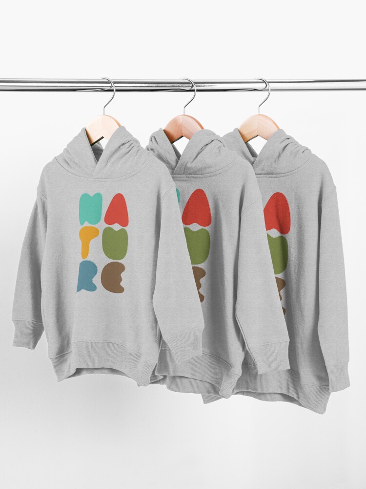Alternate view of Bold Nature Toddler Pullover Hoodie