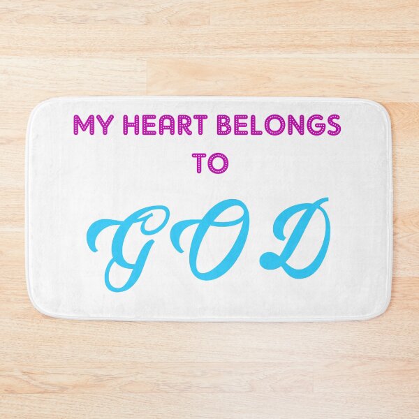 Item preview, Girly My Heart Belongs To God designed and sold by tawanmaurice.