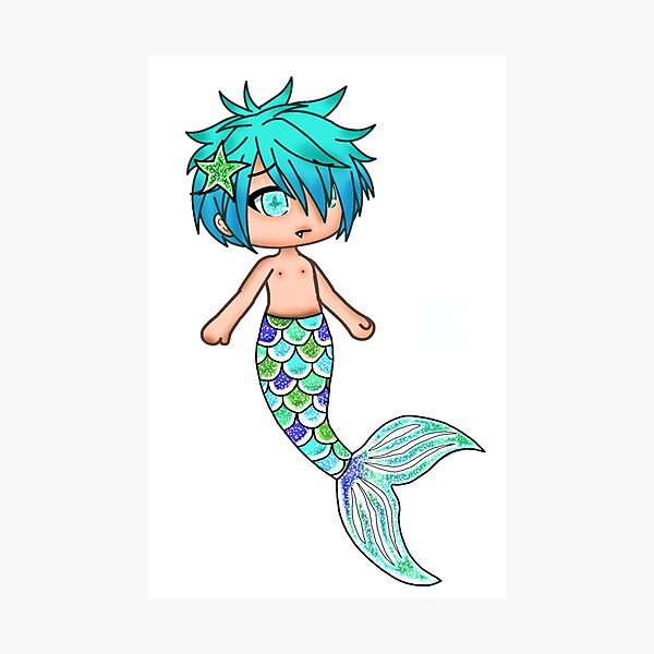 The krew and friends as mermaids/merman gacha club