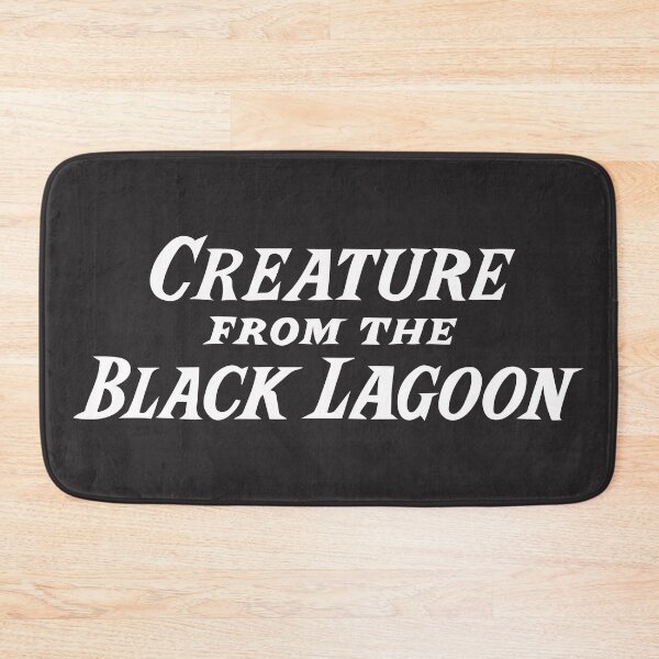 Item preview, Creature From The Black Lagoon, Type, Typography designed and sold by fancygorillas.