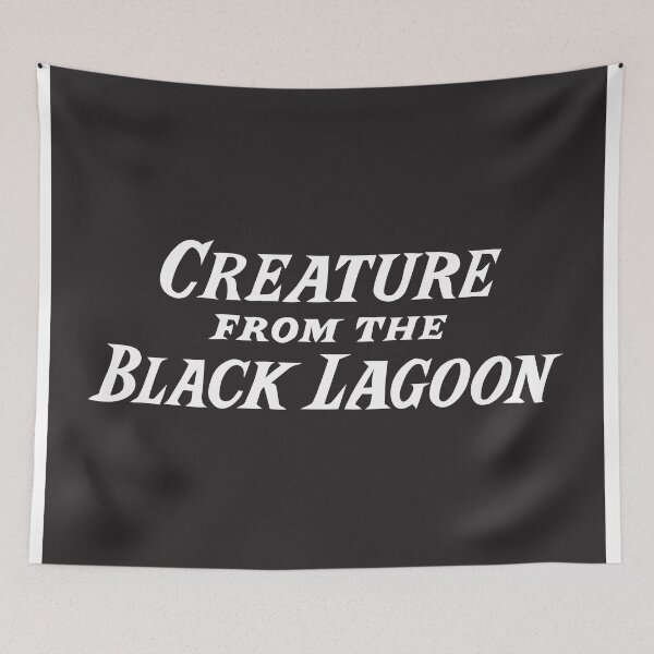 Item preview, Creature From The Black Lagoon, Type, Typography designed and sold by fancygorillas.