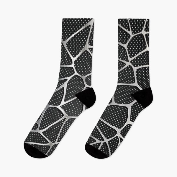 Item preview, pattern of Dark background with light dots and shiny metallic abstract network  designed and sold by mashmosh.
