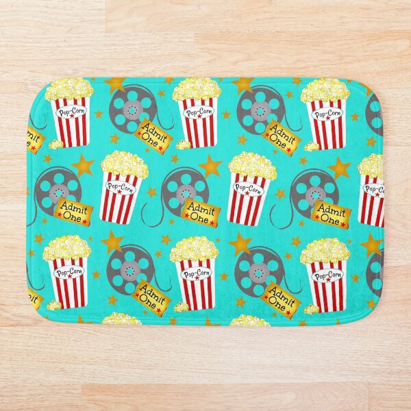 Item preview, Noche de película Vip sobre fondo Aqua retro / palomitas de maíz designed and sold by FranBail.