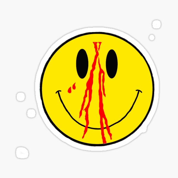 Vlone Smiley Face Sticker By Xoadrienne Redbubble - roblox happy face decal