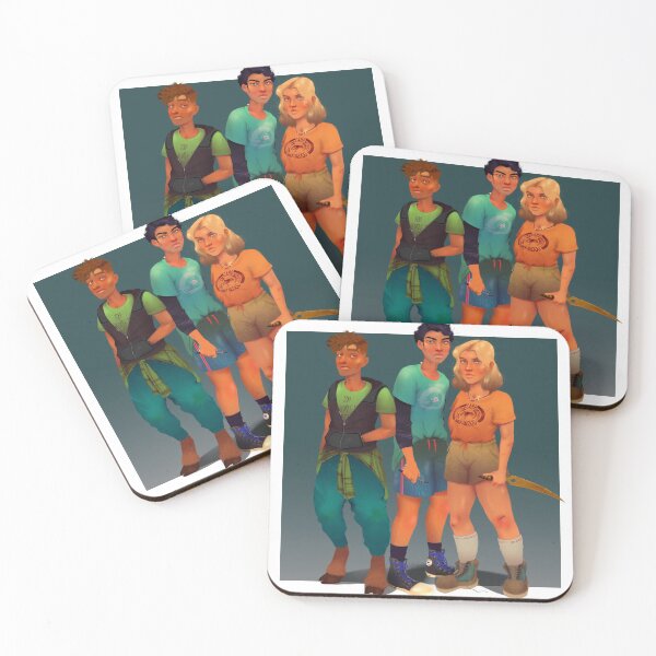 Aperçu de l'œuvre Percy, Annabeth et Grover créée et vendue par wrenfeathers.