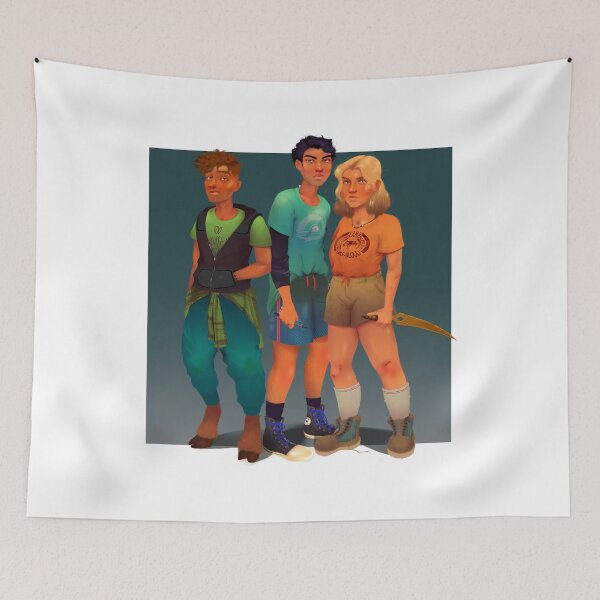 Artikelvorschau, Percy, Annabeth und Grover entworfen und verkauft von wrenfeathers.