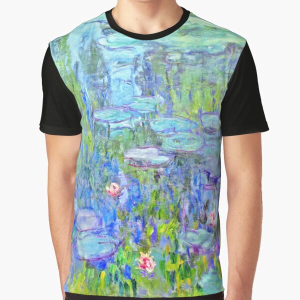 Water Lilies moneT Graphic T-Shirt