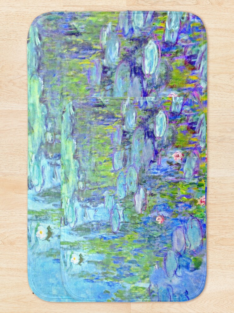 Alternate view of Water Lilies moneT Bath Mat