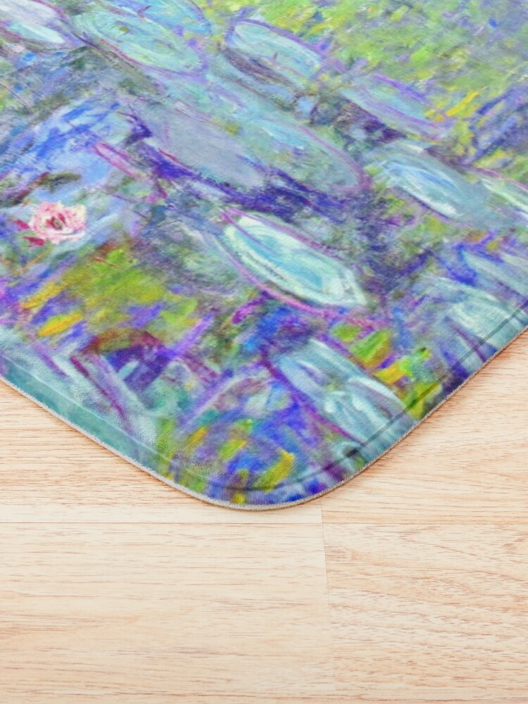 Alternate view of Water Lilies moneT Bath Mat