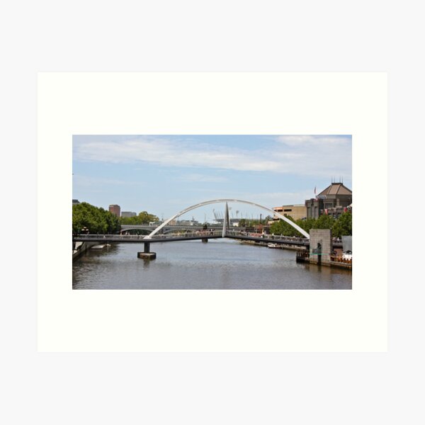 Item preview, Yarra Footbridge designed and sold by dilouise.